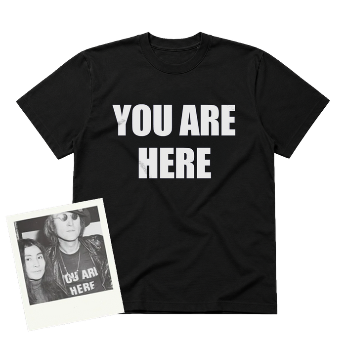 YOU ARE HERE BLACK CLASSIC TEE