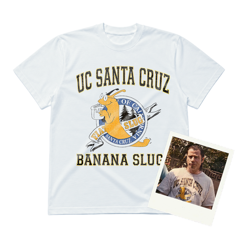 BANANA SLUGS WHITE CLASSIC TEE