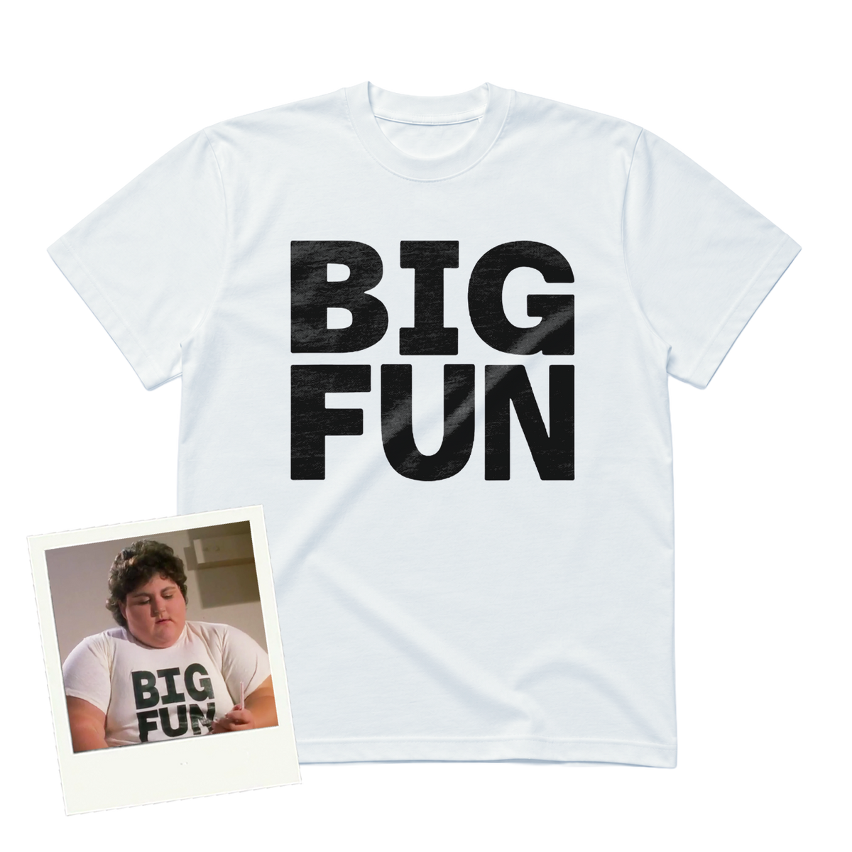 BIG FUN WHITE CLASSIC TEE