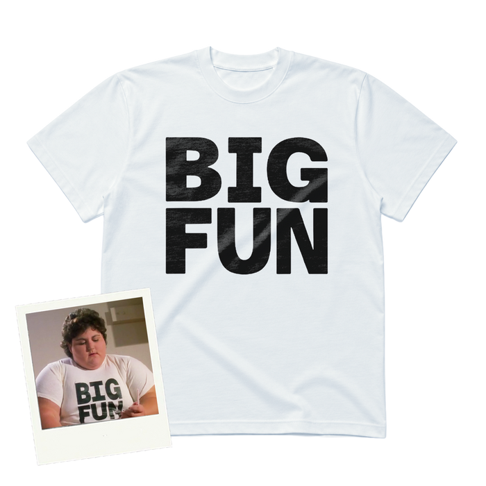 BIG FUN WHITE CLASSIC TEE