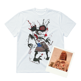 CRAZY MICK'S RAT WHITE CLASSIC TEE