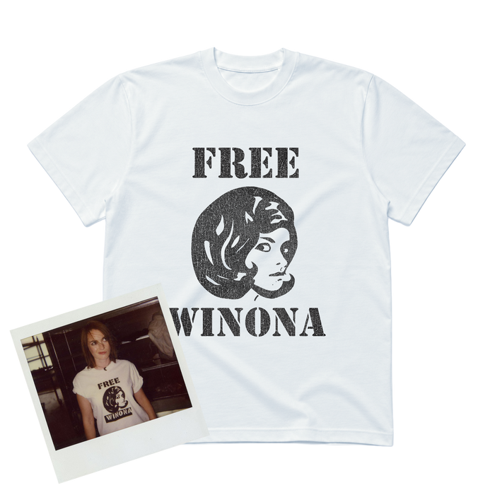 FREE WINONA WHITE CLASSIC TEE
