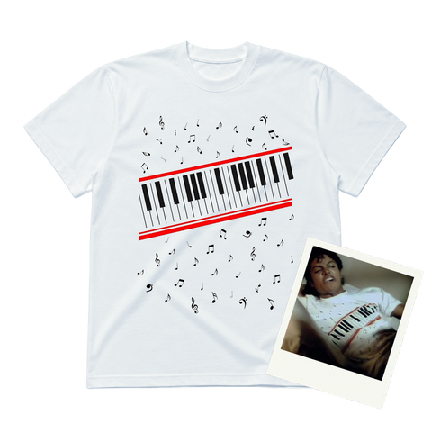 MJ PIANO WHITE CLASSIC TEE