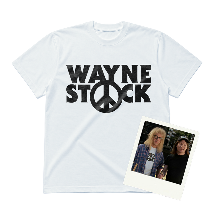 WAYNE STOCK WHITE CLASSIC TEE