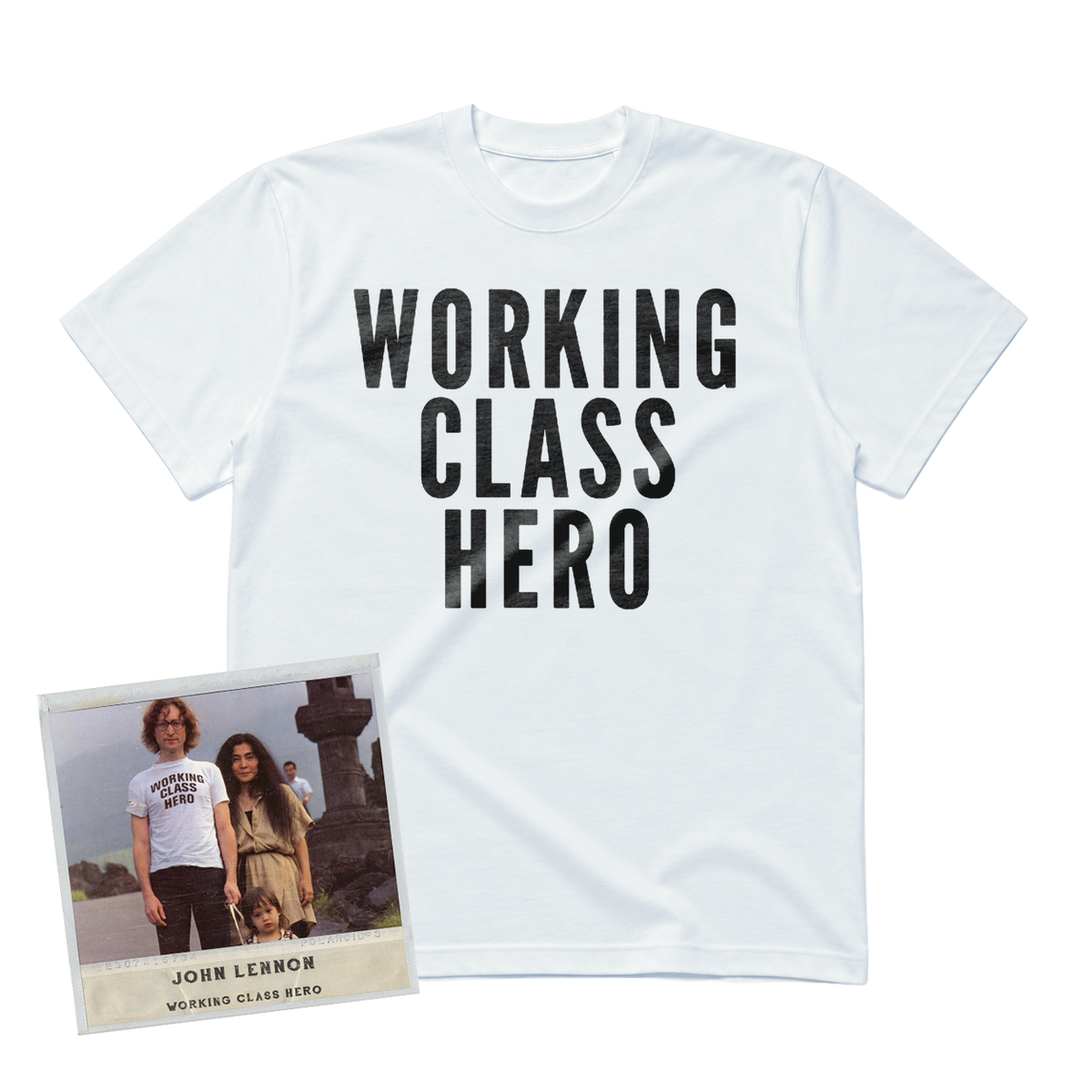 WORKING CLASS HERO WHITE CLASSIC TEE