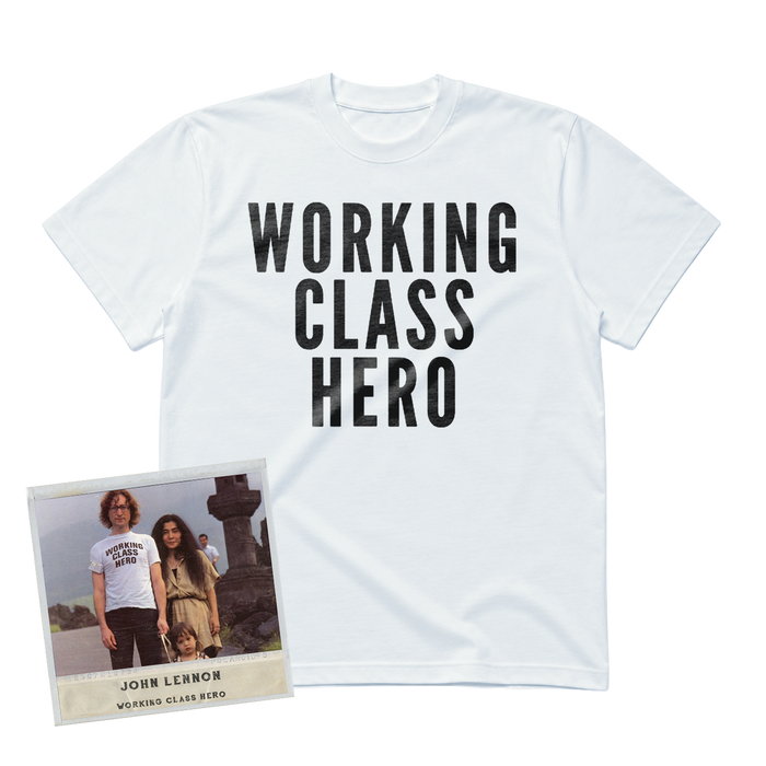 WORKING CLASS HERO WHITE CLASSIC TEE