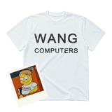WANG COMPUTERS WHITE CLASSIC TEE