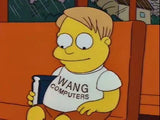 WANG COMPUTERS WHITE CLASSIC TEE